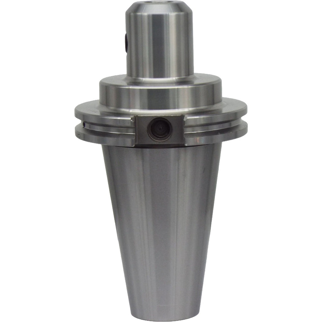 High-precision end mill holders for CNC machines, featuring Taper-to-taper runout under 0.0002", AD+B coolant passage, and alloy steel construction for maximum durability and accuracy.