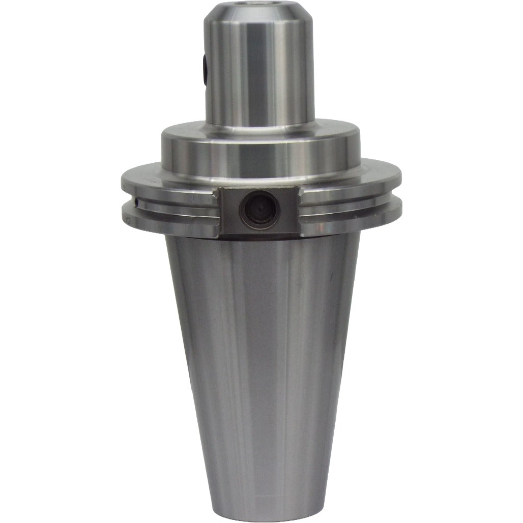 High-precision end mill holders for CNC machines, featuring Taper-to-taper runout under 0.0002", AD+B coolant passage, and alloy steel construction for maximum durability and accuracy.