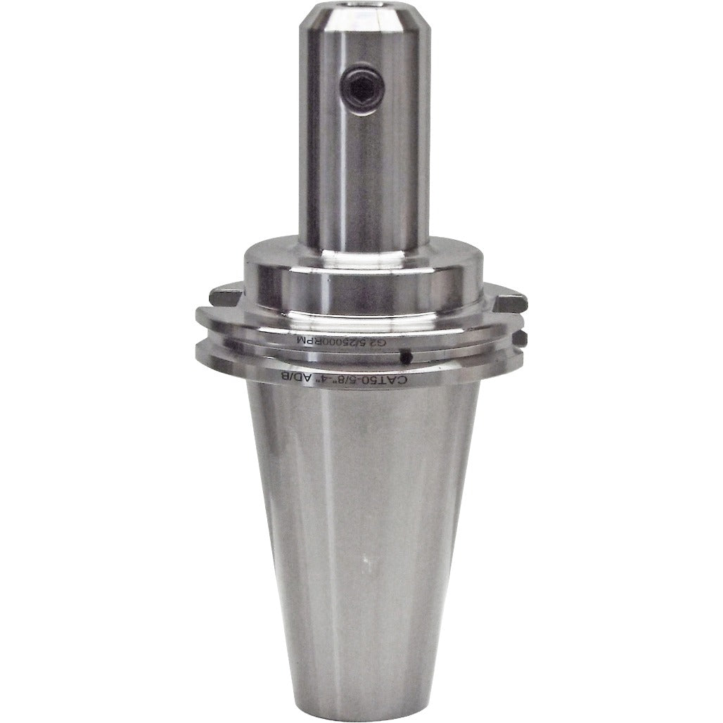High-precision end mill holders for CNC machines, featuring Taper-to-taper runout under 0.0002", AD+B coolant passage, and alloy steel construction for maximum durability and accuracy.