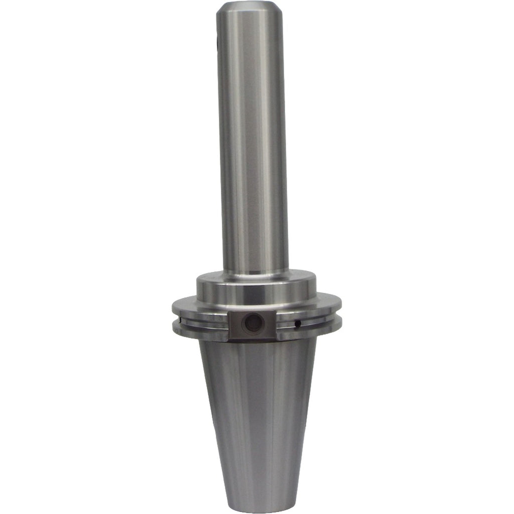 High-precision end mill holders for CNC machines, featuring Taper-to-taper runout under 0.0002", AD+B coolant passage, and alloy steel construction for maximum durability and accuracy.