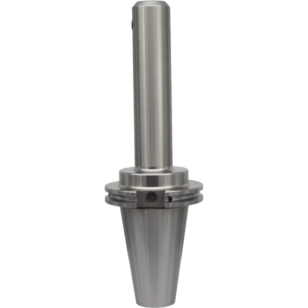 High-precision end mill holders for CNC machines, featuring Taper-to-taper runout under 0.0002", AD+B coolant passage, and alloy steel construction for maximum durability and accuracy.