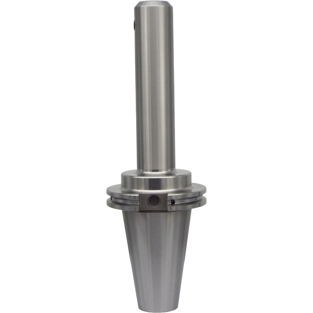 High-precision end mill holders for CNC machines, featuring Taper-to-taper runout under 0.0002", AD+B coolant passage, and alloy steel construction for maximum durability and accuracy.