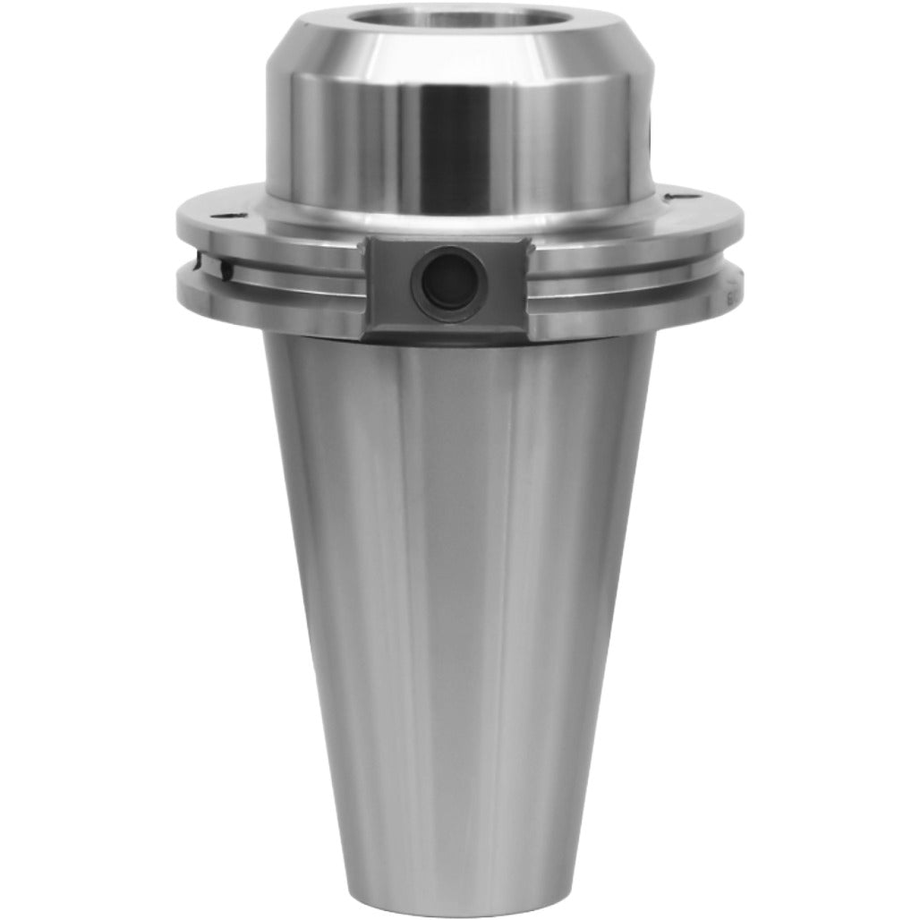 Tapered end mill holders for precision machining, featuring high-quality chrome alloy steel, balanced G2.5 at 25,000 RPM, and compatibility with CAT50 tooling standards for improved durability and performance.