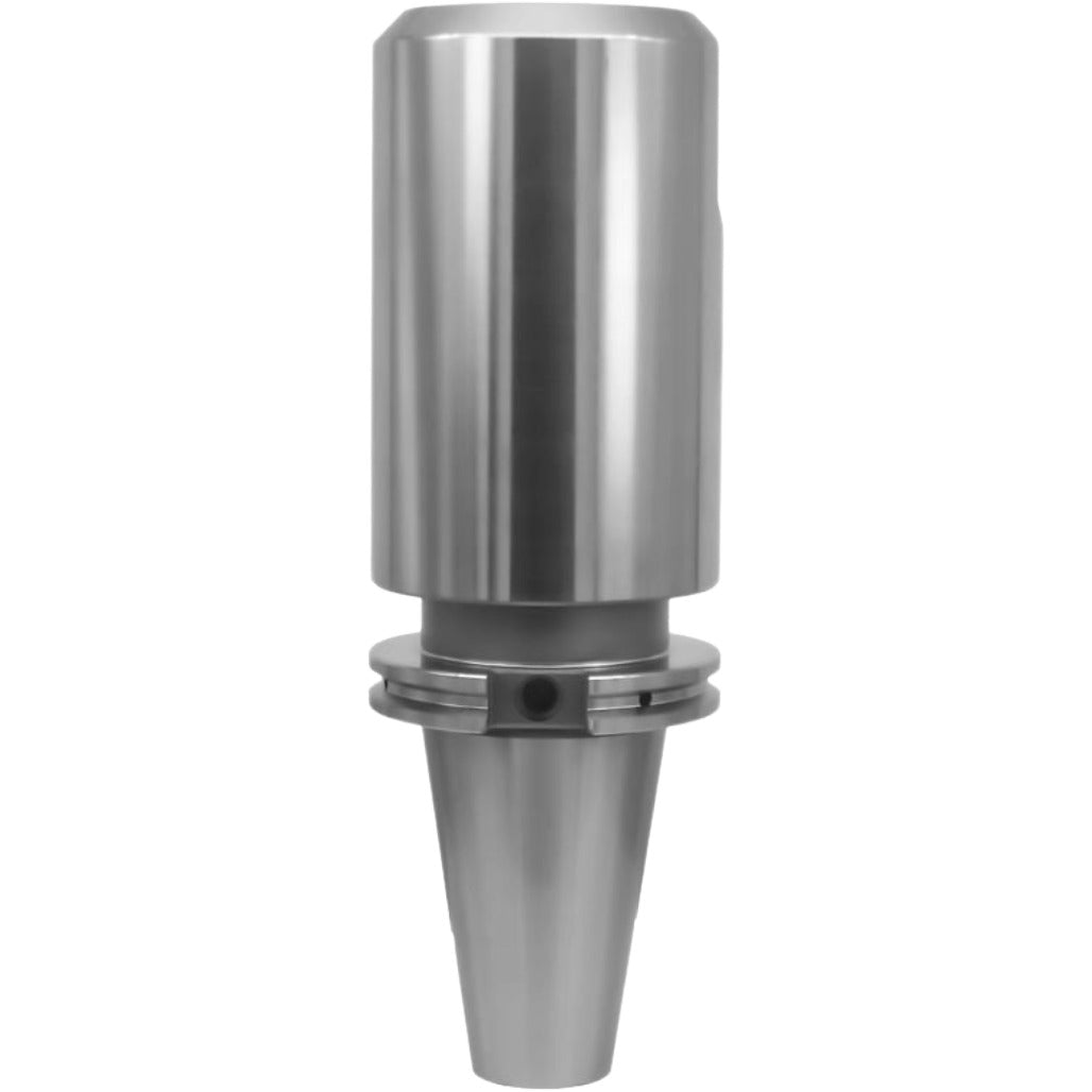 2. High-quality end mill holder with precise taper-to-taper runout and high-speed capability, made from durable chrome alloy steel for CNC machining applications.