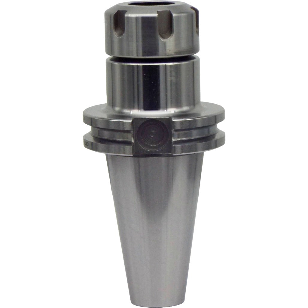 ER Collet Chucks CAT40 for precision machining and tooling, featuring high grip strength, customizable coolant options, and compatibility with various standard modifications for CNC productivity.