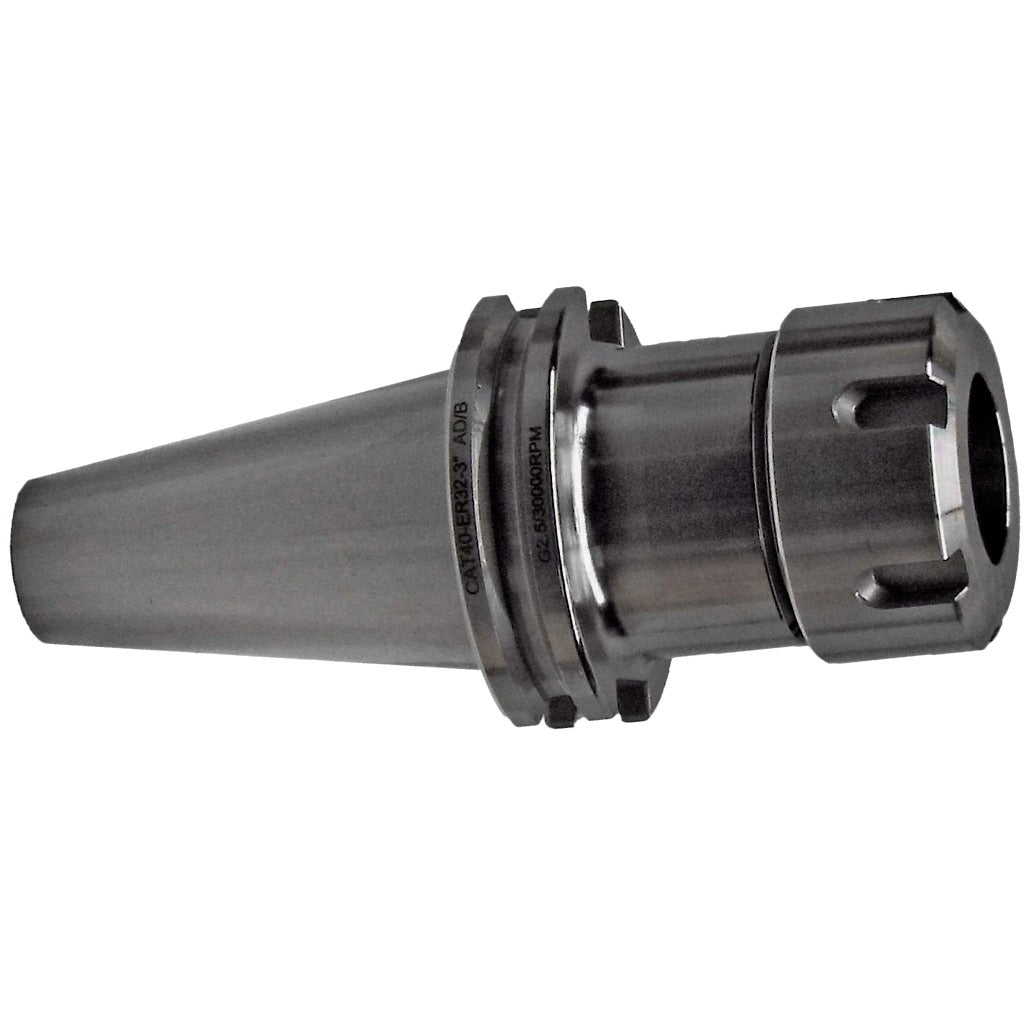 ER 32 CAT40 COLLET CHUCK X 3"  G2.5 X 30,000 RPM (0.0001 T.I.R.) With Round Nut Shop'sChoice™
