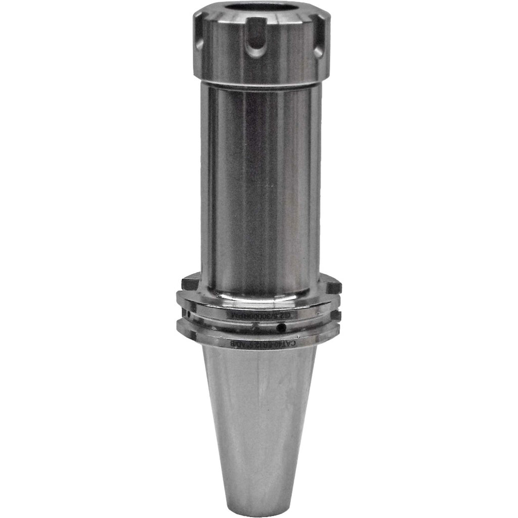 ER Collet Chucks CAT40 for CNC Machines, High-Precision Tool Holders, Compatible with ER32 Collets, Suitable for Rigid Milling and Drilling Applications, Durable Steel Construction for Accurate Machining.