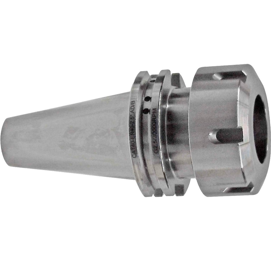 ER 40 CAT40 COLLET CHUCK X 2.5"  G2.5 X 30,000 RPM (0.0001 T.I.R.) With Round Nut Shop'sChoice™