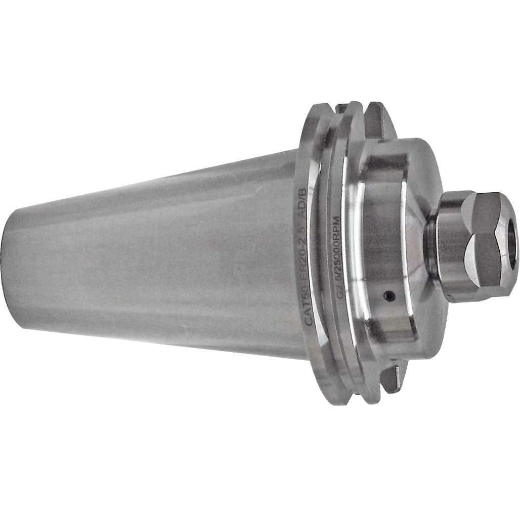 ER 20 CAT50 COLLET CHUCK X 2.5"  G2.5 X 25,000 RPM (0.0001 T.I.R.) With Hex Nut Shop'sChoice™