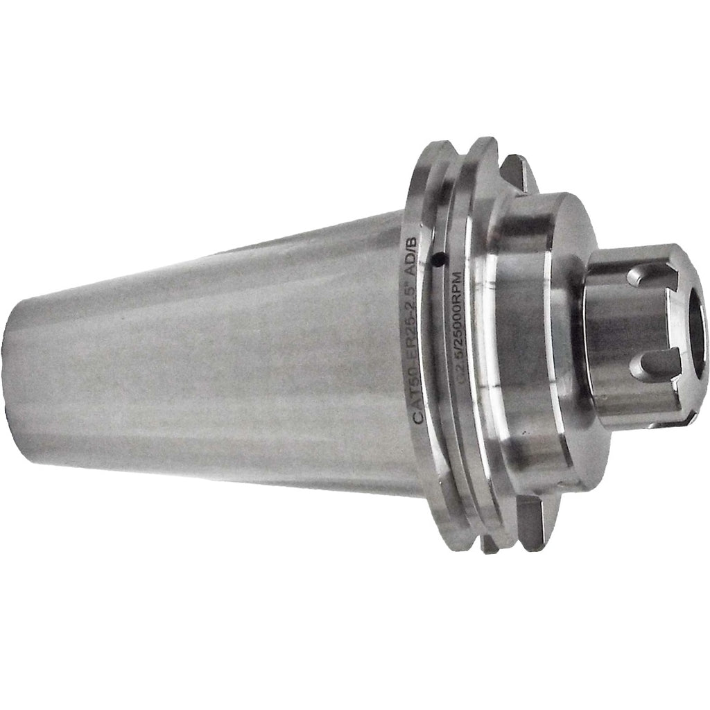 ER 25 CAT50 COLLET CHUCK X 2.5"  G2.5 X 25,000 RPM (0.0001 T.I.R.) With Round Nut Shop'sChoice™