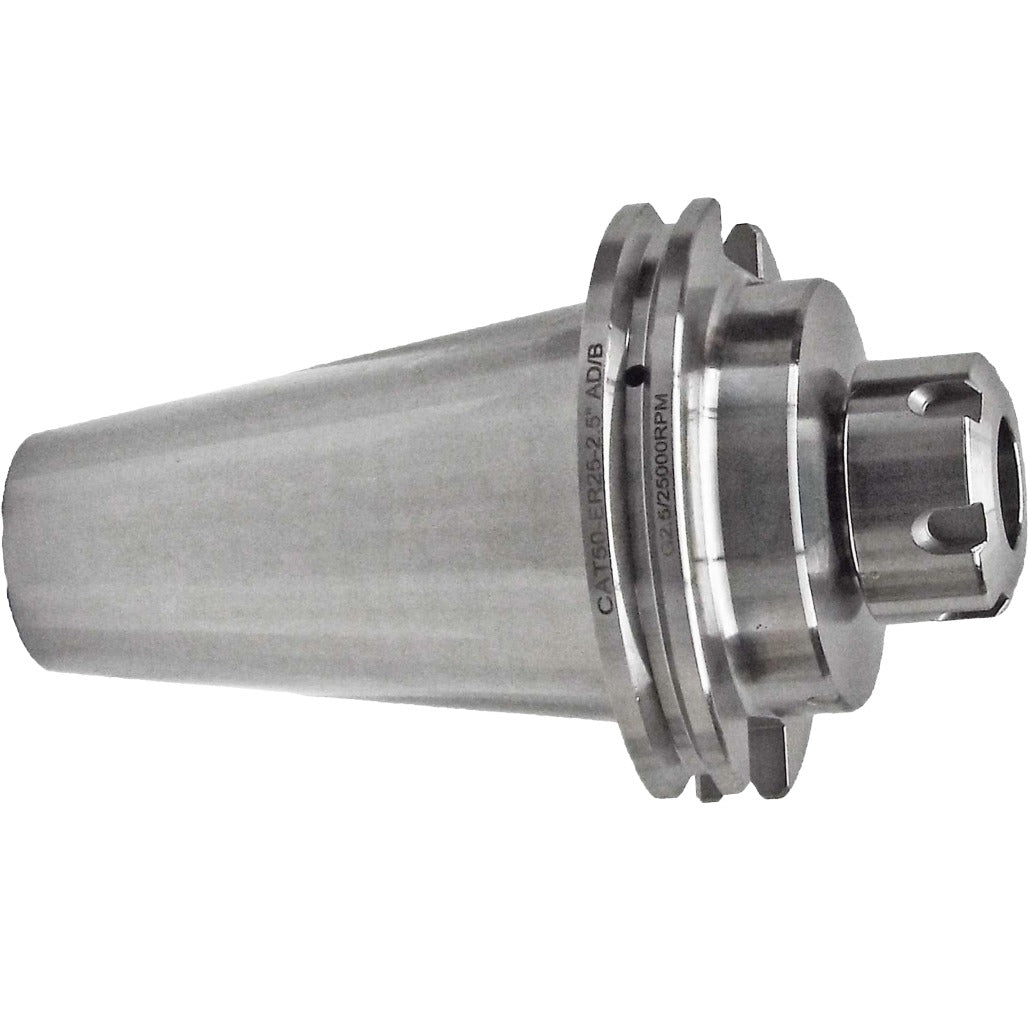 ER 25 CAT50 COLLET CHUCK X 2.5"  G2.5 X 25,000 RPM (0.0001 T.I.R.) With Round Nut Shop'sChoice™