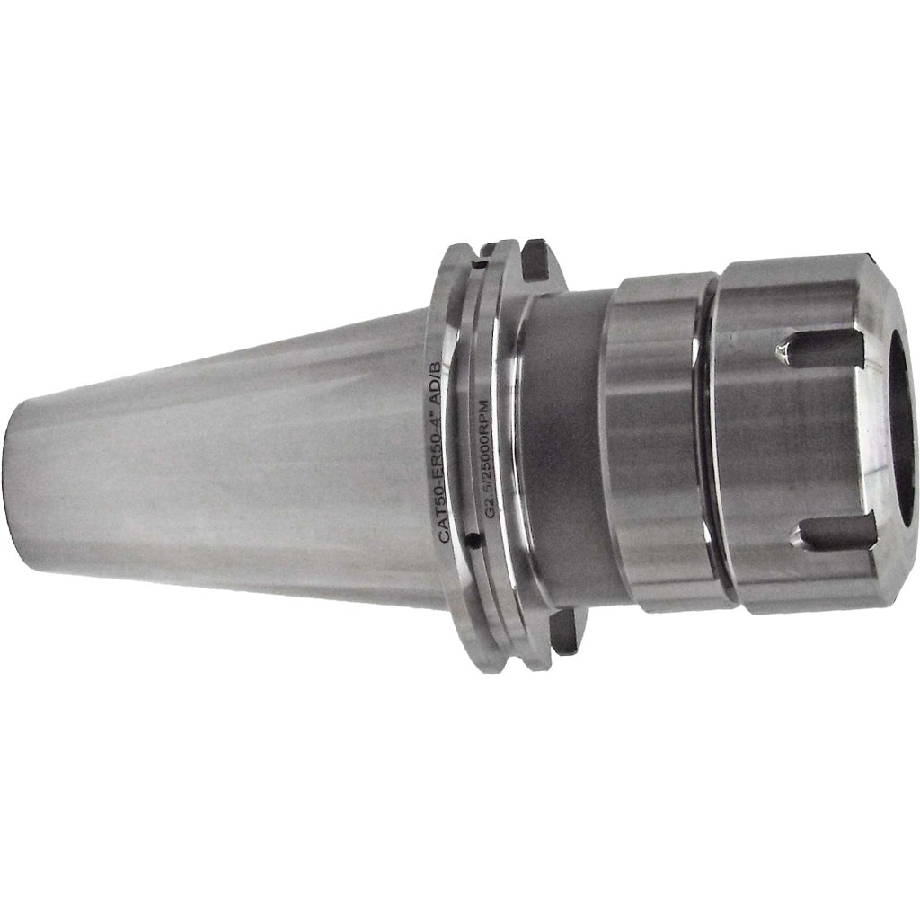 ER 50 CAT50 COLLET CHUCK X 4"  G2.5 X 25,000 RPM (0.0001 T.I.R.) With Round Nut Shop'sChoice™