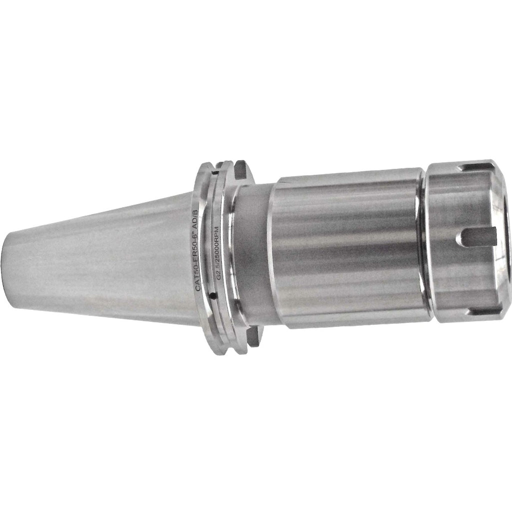 ER 50 CAT50 COLLET CHUCK X 6"  G2.5 X 25,000 RPM (0.0001 T.I.R.) With Round Nut Shop'sChoice™