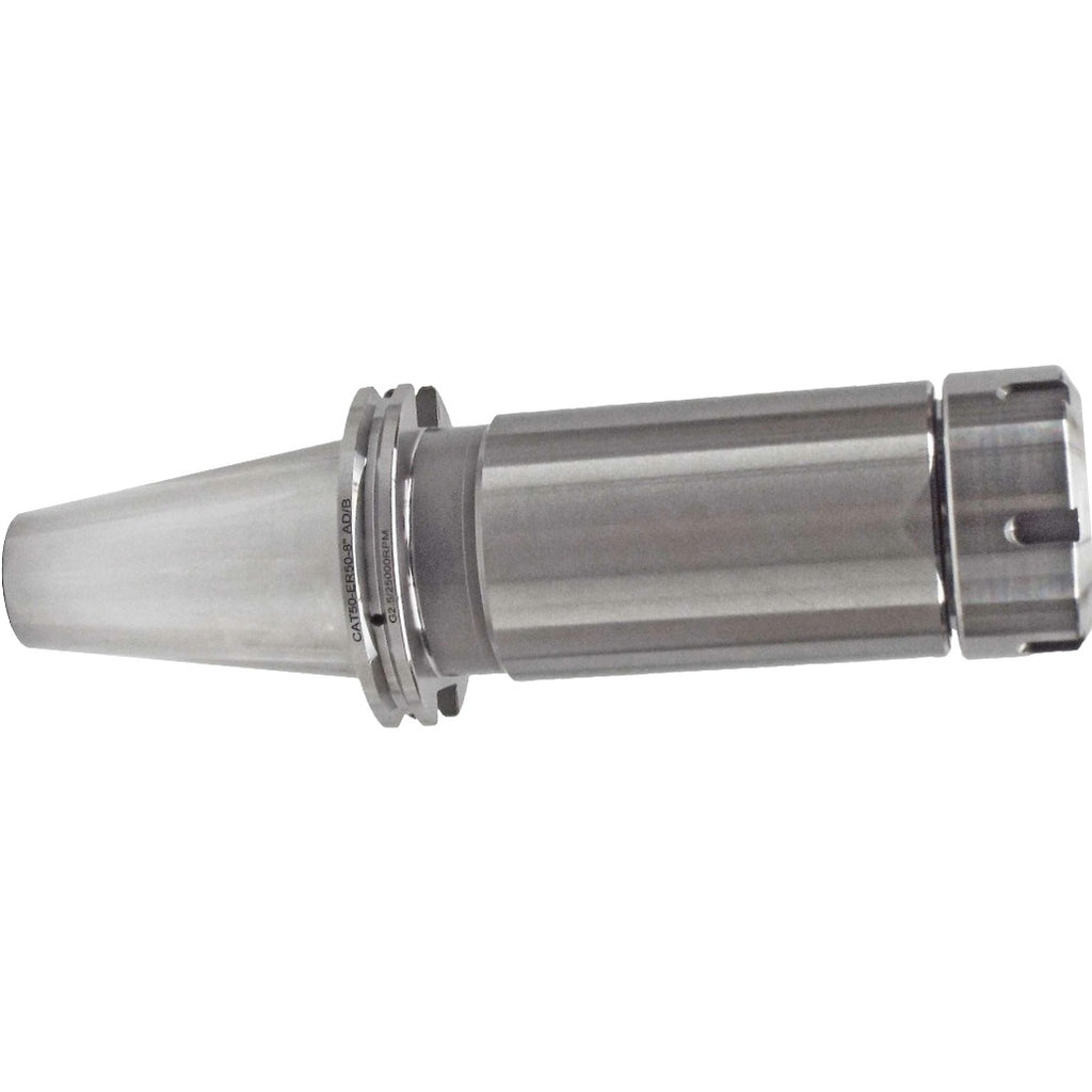 ER 50 CAT50 COLLET CHUCK X 8"  G2.5 X 25,000 RPM (0.0001 T.I.R.) With Round Nut Shop'sChoice™